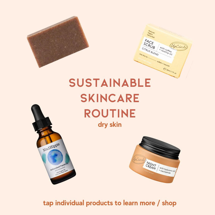 Sustainable Skincare Routine (Dry Skin)