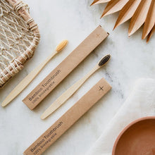 Load image into Gallery viewer, Bamboo Toothbrush - FD Market | Refill + Sustainable Lifestyle Shop
