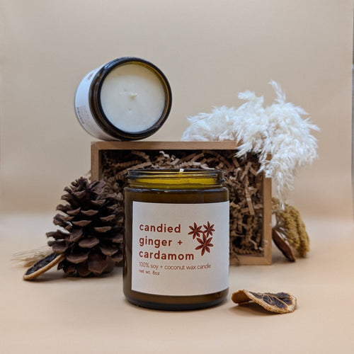 Candied Ginger + Cardamom Candle - FD Market