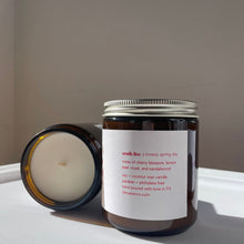 Load image into Gallery viewer, Cherry Blossoms + Lemon Peel Candle - FD Market | Refill + Sustainable Lifestyle Shop
