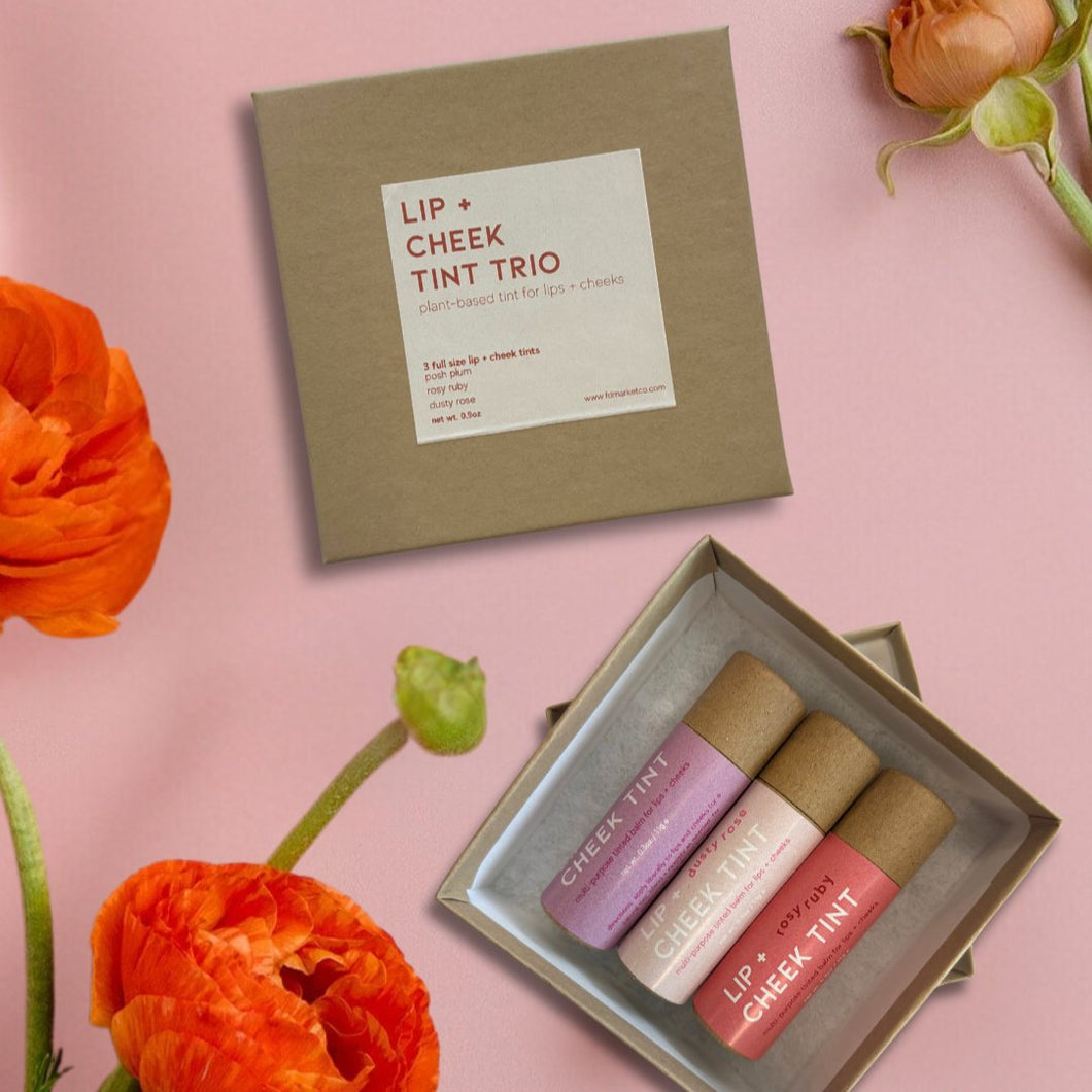 Lip + Cheek Tint Trio - FD Market